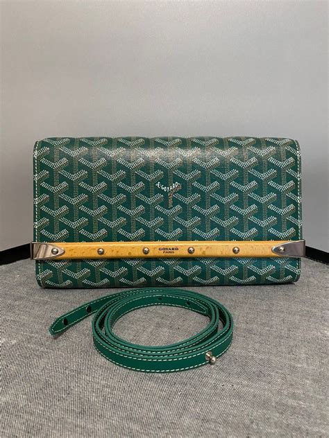 goyard monte carlo clutch size|monte carlo pm clutch strap.